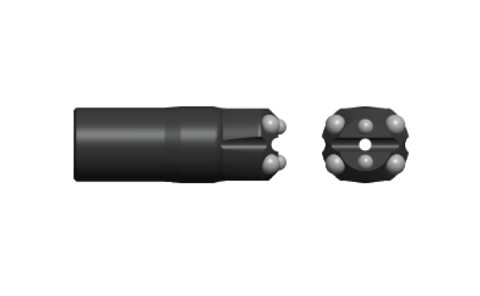 Black Diamond Drilling Button Chisel BC design