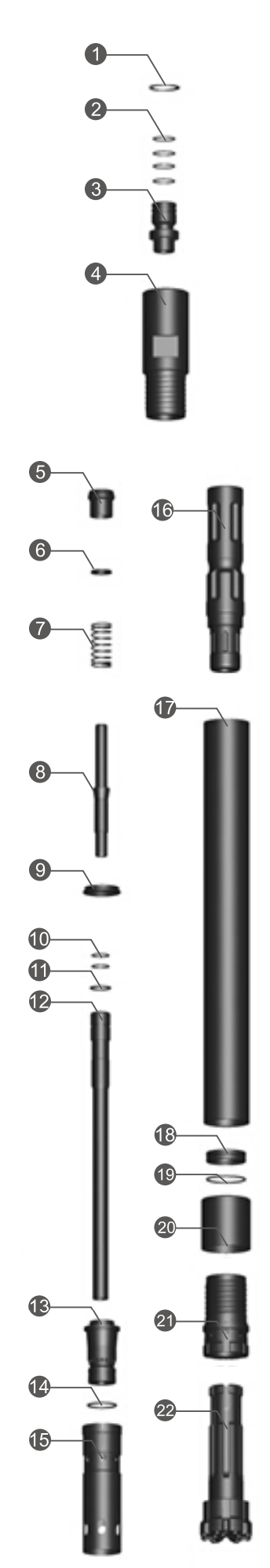 Black Diamond Drilling BD004 parts list