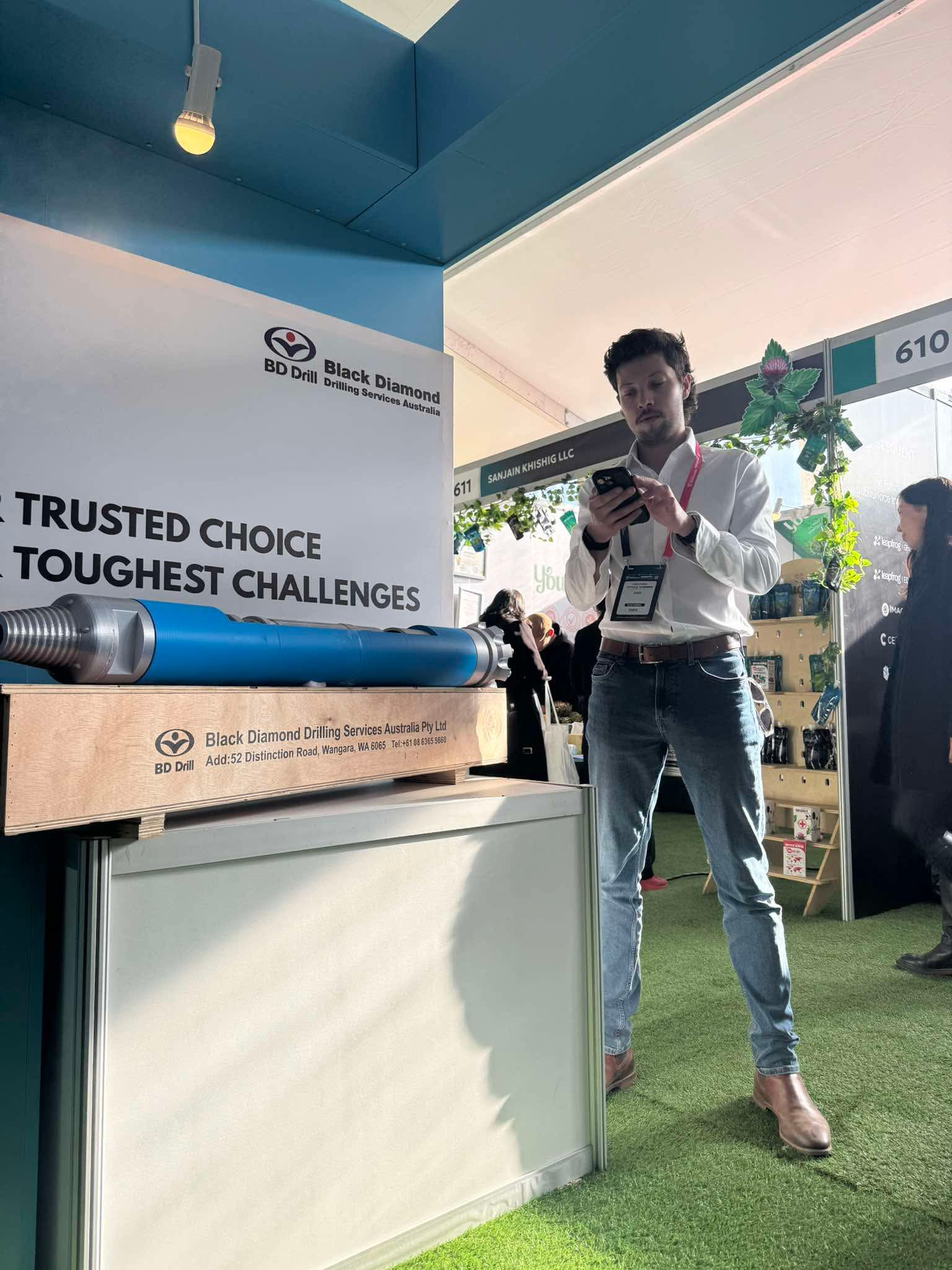 Black Diamond Drilling Australia's Business Analyst David Scallan was in attendance at the 2025 Minepro Exhibition and Conference in Mongolia.
