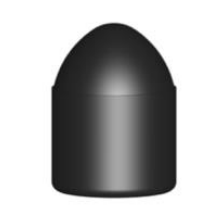 Black Diamond Drilling Semi Ballistic Button type